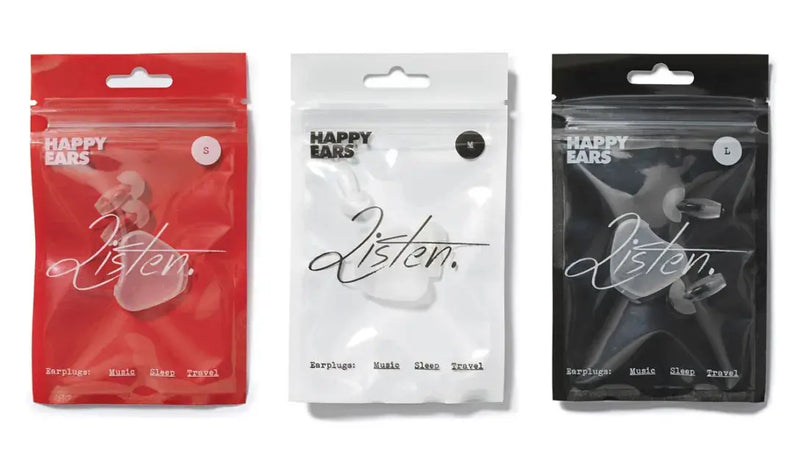 Happy Ears Earplugs - Discovery pack ( S, M, L) ALL FOR FUN