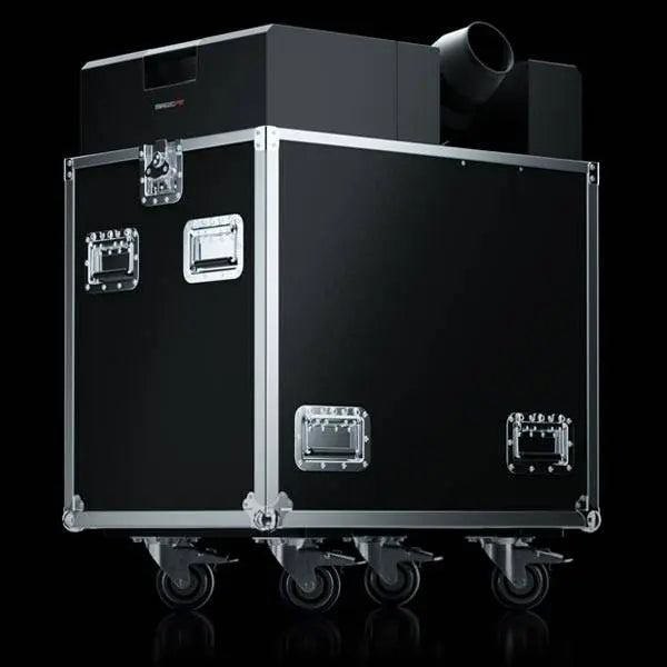 MAGICFX®  SNOWCASE: DMX-Controlled Ultra-Quiet Snow Machine with 15m Blow Range
