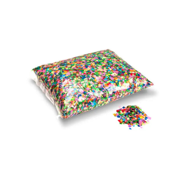 POWDERFETTI Biodegradable Confetti – Flame Retardant Tissue Squares - Multiple Colors Available