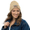 STF - Organic Ribbed Cotton Beanie | Eco-Friendly & Stylish ALL FOR FUN